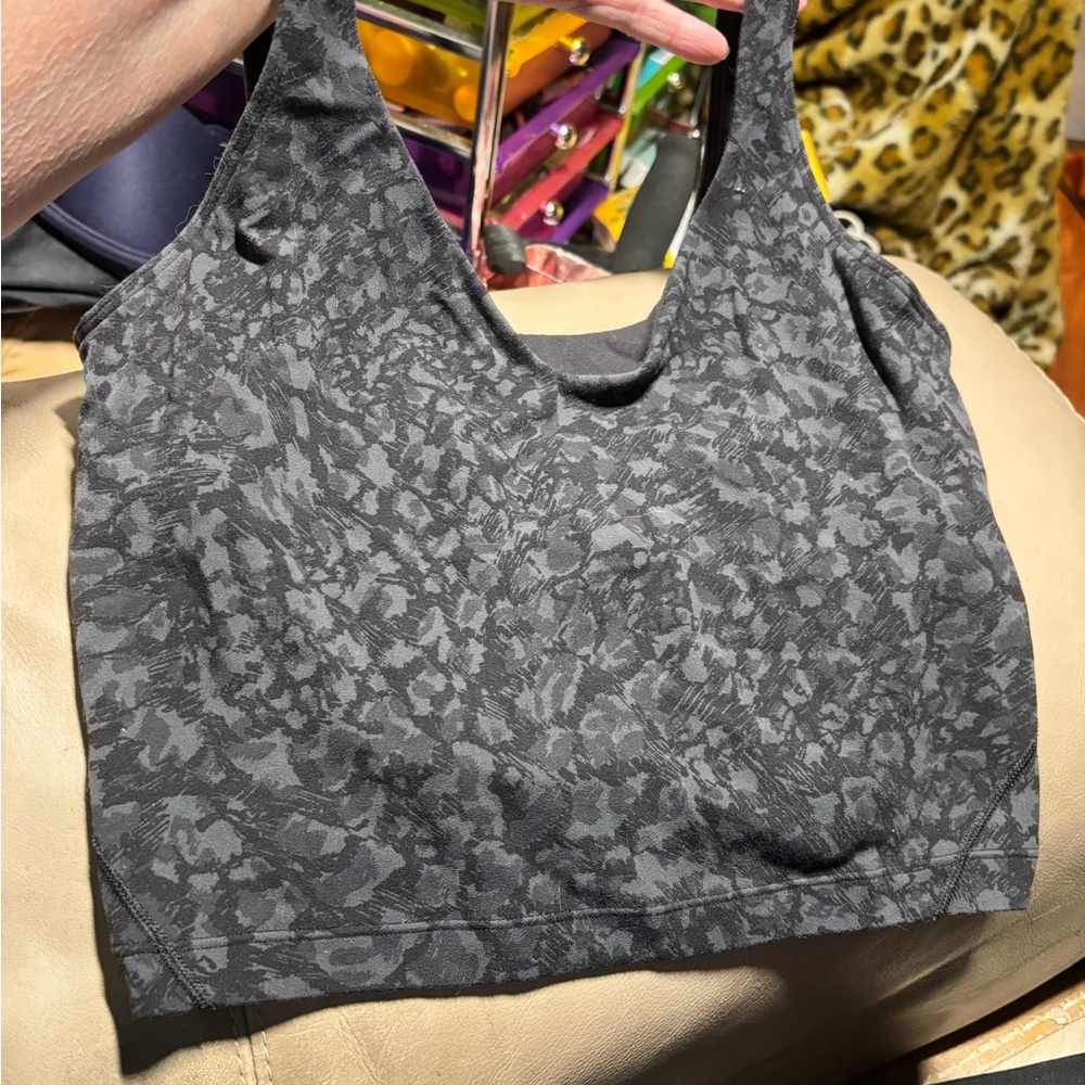 Lululemon Women's Grey/Black Align Tank Wild Thing Camo Size 8